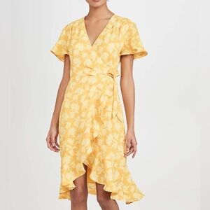 JOIE Amelia Wrap Dress Size S